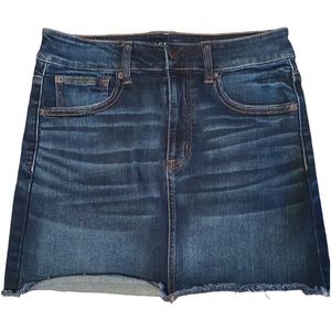 American Eagle Next Level Stretch Denim Mini Skirt